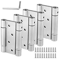 HOIGON 2 Pairs 4 Inches Double Action Spring Door Hinges, for sale  Delivered anywhere in Canada