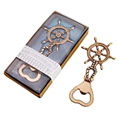 Ship's Wheel Nautical Bottle Opener Gift for sale  Delivered anywhere in Ireland