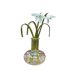 Artificial flowers glass for sale  Delivered anywhere in UK