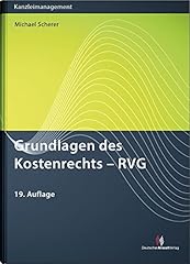 Grundlagen kostenrechts rvg gebraucht kaufen  Wird an jeden Ort in Deutschland