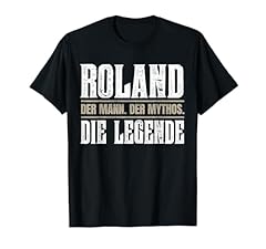 Vorname roland shirt gebraucht kaufen  Wird an jeden Ort in Deutschland