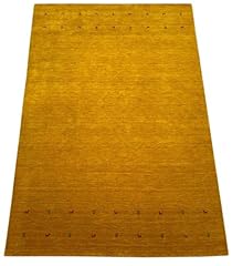 Gold gabbeh rug for sale  Delivered anywhere in UK