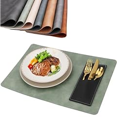 Brosay leather placemats for sale  Delivered anywhere in USA 