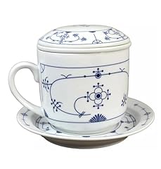 Kräuterteetasse indisch blau gebraucht kaufen  Wird an jeden Ort in Deutschland