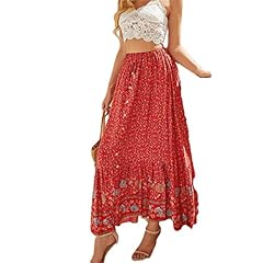 Bohemian long skirt for sale  Delivered anywhere in USA 