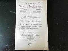 Nouvelle revue française d'occasion  Livré partout en France