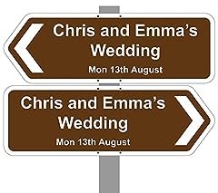 Personalised wedding day for sale  Delivered anywhere in Ireland