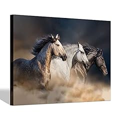 Horses running painting for sale  Delivered anywhere in Canada