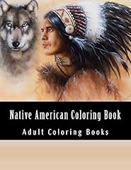 Native american coloring for sale  Delivered anywhere in UK