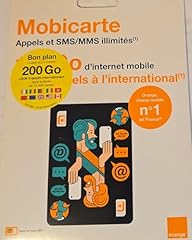 Nouveau orange mobicarte d'occasion  Livré partout en France