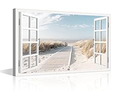 Beach view window for sale  Delivered anywhere in UK