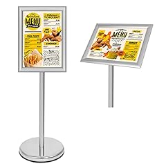 Belle Vous Silver A4 Adjustable Sign Holder Stand - for sale  Delivered anywhere in UK