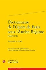 Dictionnaire opéra paris d'occasion  Livré partout en France