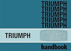 Triumph tr6 handbook usato  Spedito ovunque in Italia 