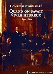 Savait vivre heureux. d'occasion  Livré partout en France