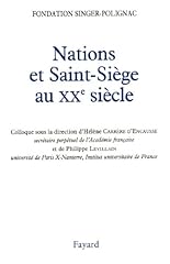 Nations saint siège d'occasion  Livré partout en France