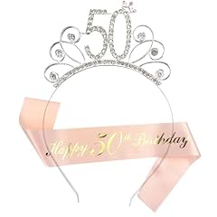 Compleanno corona fascia usato  Spedito ovunque in Italia 