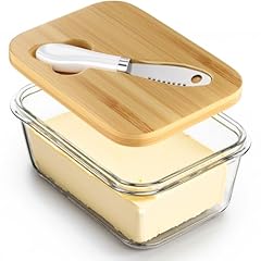 Glass butter dish for sale  Delivered anywhere in USA 