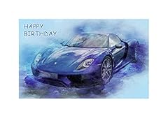 Happy birthday blue for sale  Delivered anywhere in UK