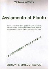 Avviamento flauto. tavola usato  Spedito ovunque in Italia 