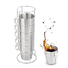 inox 6 tasses d'occasion  Livré partout en France