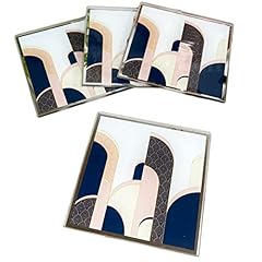 Art deco coasters for sale  Delivered anywhere in UK