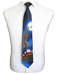 Gusleson cravatta natale usato  Spedito ovunque in Italia 