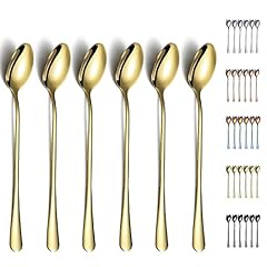 Gold iced teaspoons for sale  Delivered anywhere in UK