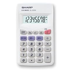 Sharp el233sbbk calcolatrice usato  Spedito ovunque in Italia 