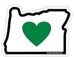 Heart oregon sticker for sale  Delivered anywhere in USA 