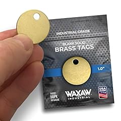 1.0 solid brass for sale  Delivered anywhere in USA 
