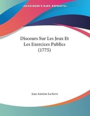 Discours jeux exercices d'occasion  Livré partout en France