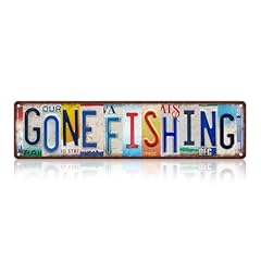 Vintage gone fishing for sale  Delivered anywhere in USA 