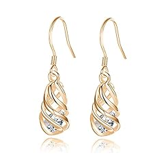 Silver dangle earrings for sale  Delivered anywhere in USA 