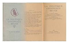 Politique coloniale belge d'occasion  Livré partout en France