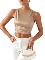Makemechic women sleeveless for sale  Delivered anywhere in USA 