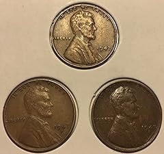 1947 P D S Lincoln Wheat Penny Cent PDS set Penny Seller for sale  Delivered anywhere in USA 
