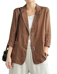 Brown blazer women for sale  Delivered anywhere in USA 