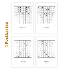 4er set sudoku gebraucht kaufen  Wird an jeden Ort in Deutschland