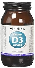 Viridian vitamin 2000iu for sale  Delivered anywhere in UK