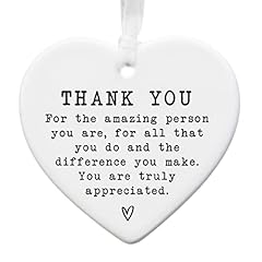 Ceramic thank keepsake for sale  Delivered anywhere in UK