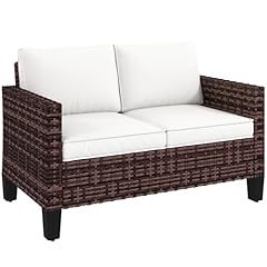 Outsunny seater rattan for sale  Delivered anywhere in UK