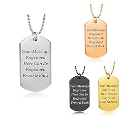 Personalised dog tags for sale  Delivered anywhere in UK