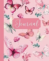 Pink butterfly journal for sale  Delivered anywhere in USA 