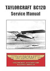 Taylorcraft bc12d service for sale  Delivered anywhere in UK