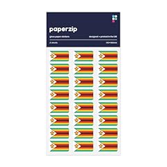 Paperzip zimbabwe flags for sale  Delivered anywhere in UK