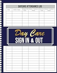 Daycare sign book for sale  Delivered anywhere in USA 
