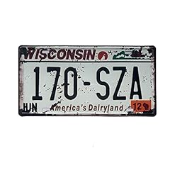 Wisconsin aluminum novelty for sale  Delivered anywhere in USA 