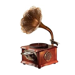 Wooden phonograph gramophone for sale  Delivered anywhere in USA 