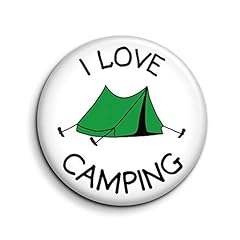 Funny camping button for sale  Delivered anywhere in UK